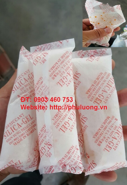 Gói hạt chống hút ẩm Silicagel 60gr tại Hà Nội